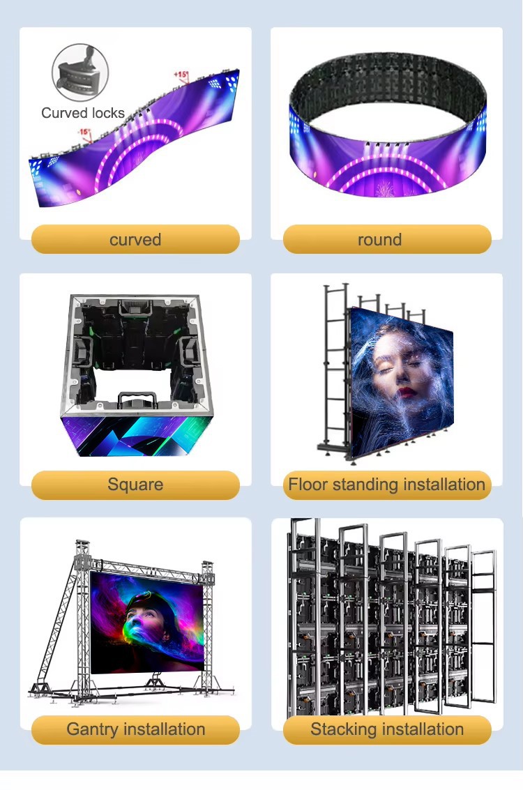 installations of rental led display screen installations of rental led display screen